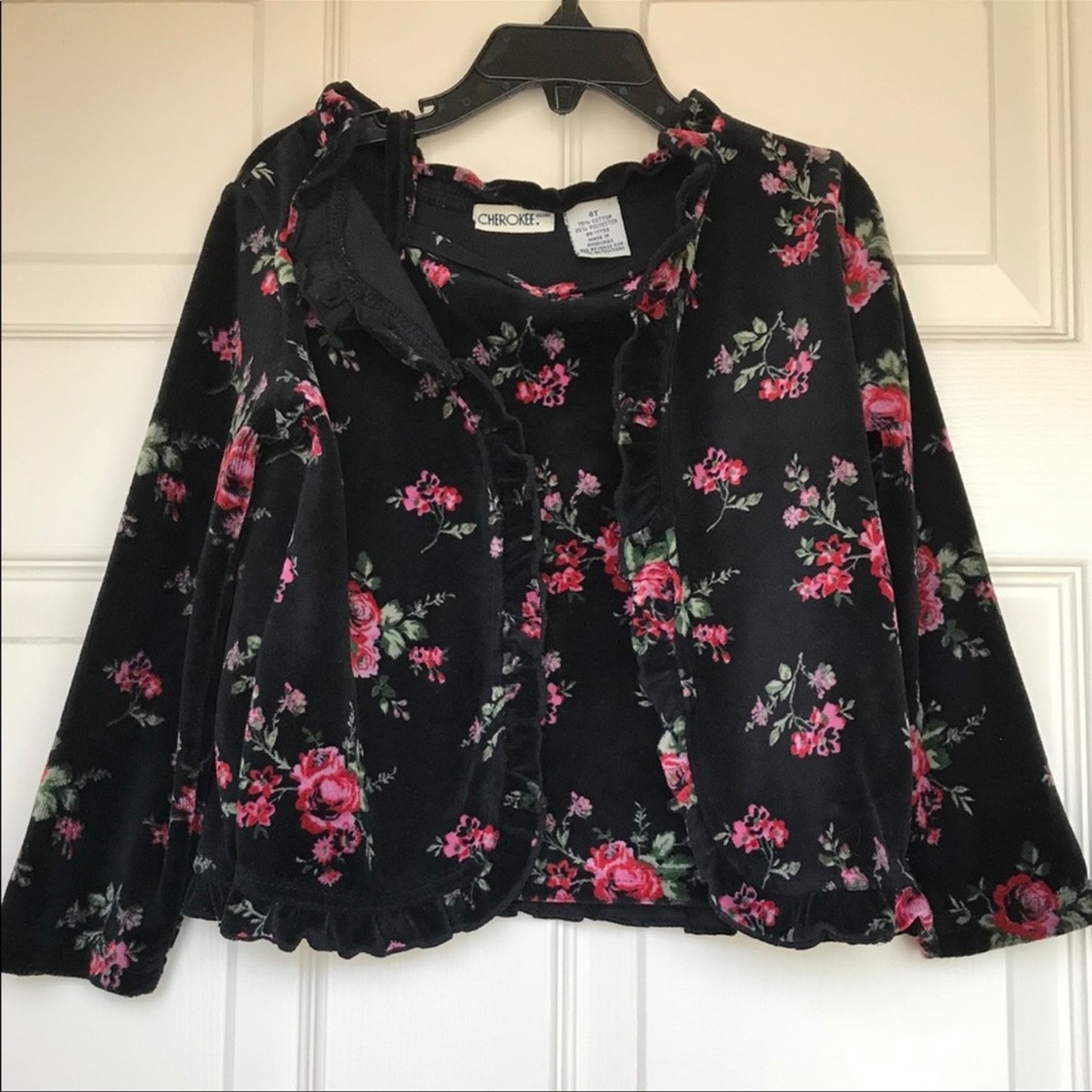 Cherokee Tank Top Sweater lots of two size 4T floral